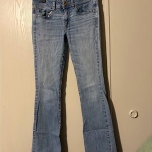 American Eagle Outfitters Light Blue Flare Jeans